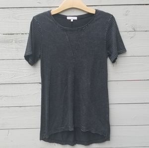 Buckle Gilded Intent Striped Tee